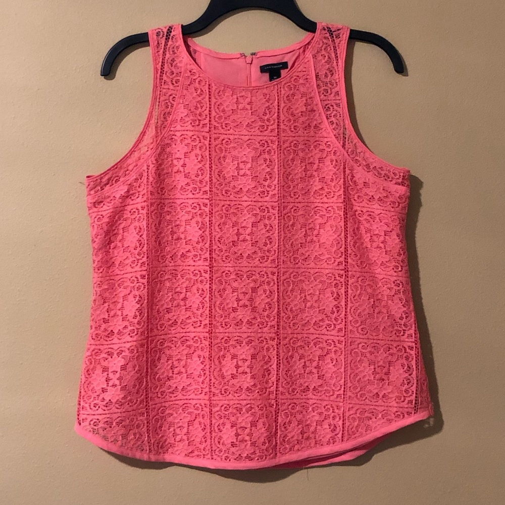Ann Taylor sleeveless blouse